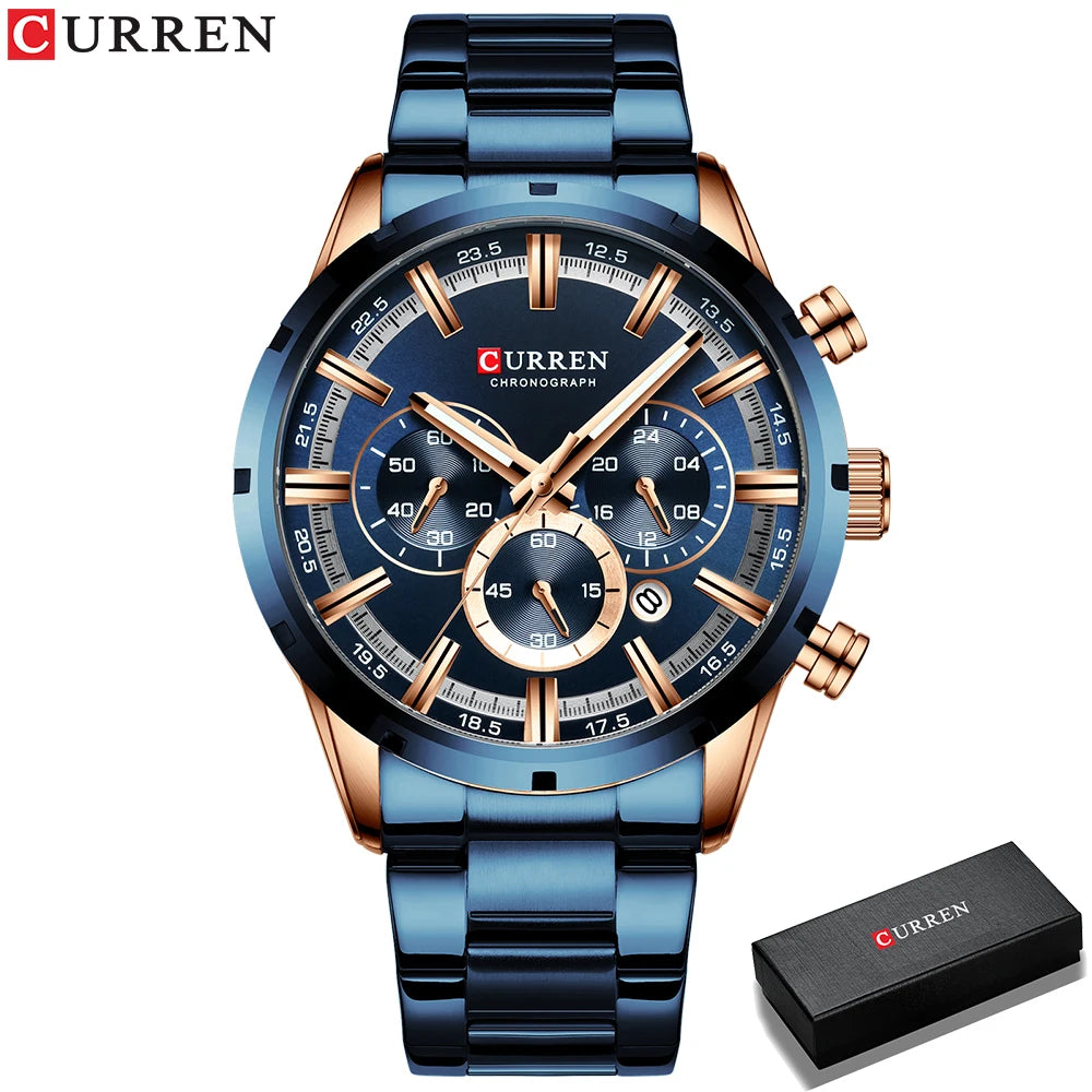 CURREN 8355 Luxury Sports Watch