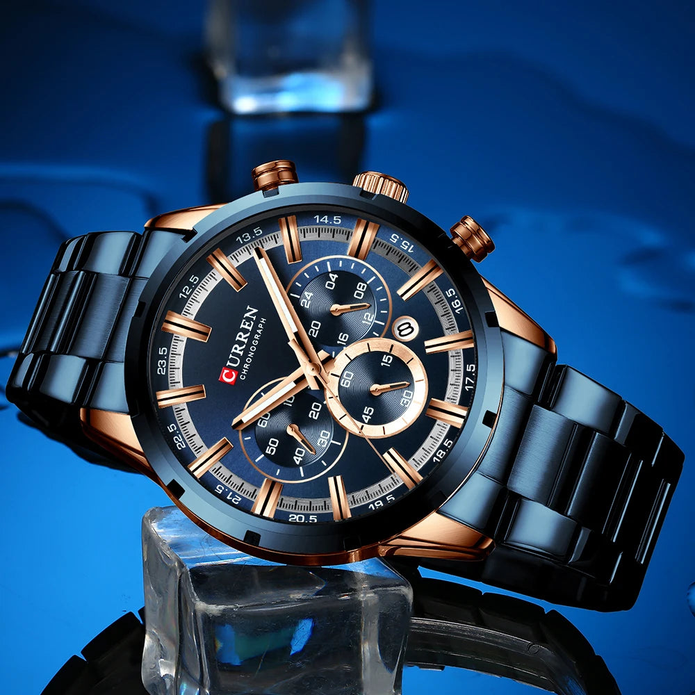 CURREN 8355 Luxury Sports Watch