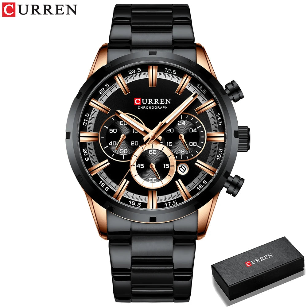 CURREN 8355 Luxury Sports Watch