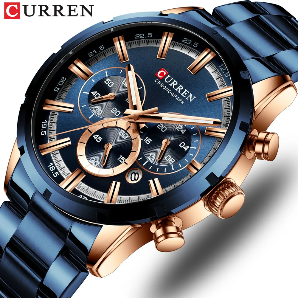 CURREN 8355 Luxury Sports Watch