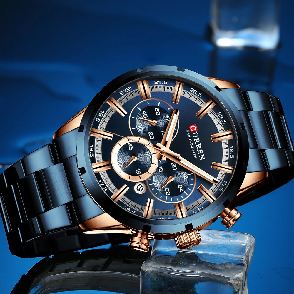 CURREN 8355 Luxury Sports Watch