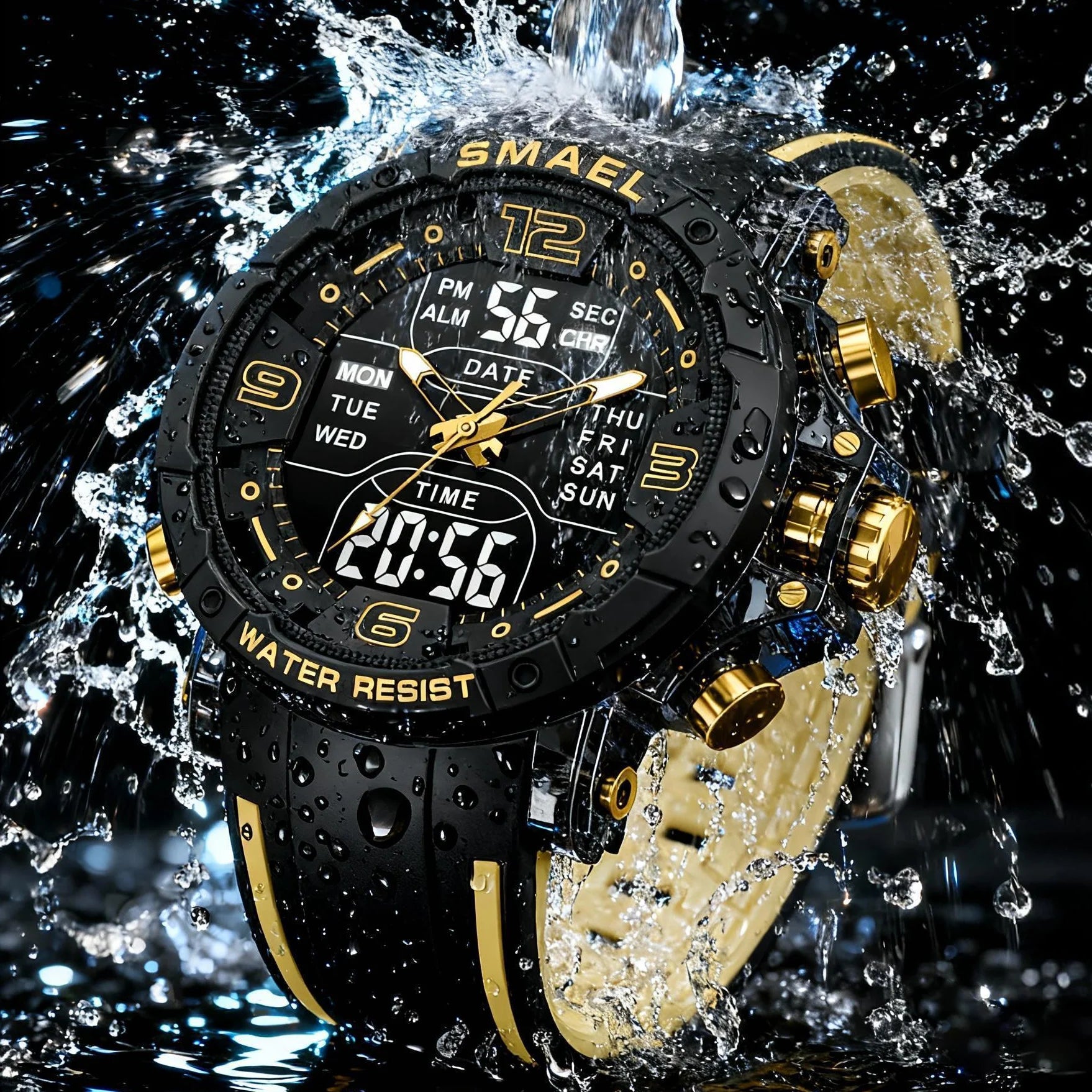 SMAEL FORCE-X™ Digital Sports Watch